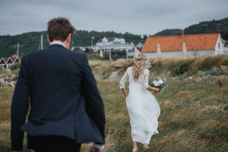 Bröllop på Bläsinge gård Mölle hamn