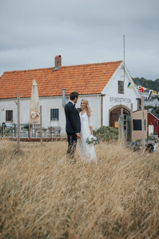 Bröllop på Bläsinge gård Mölle hamn